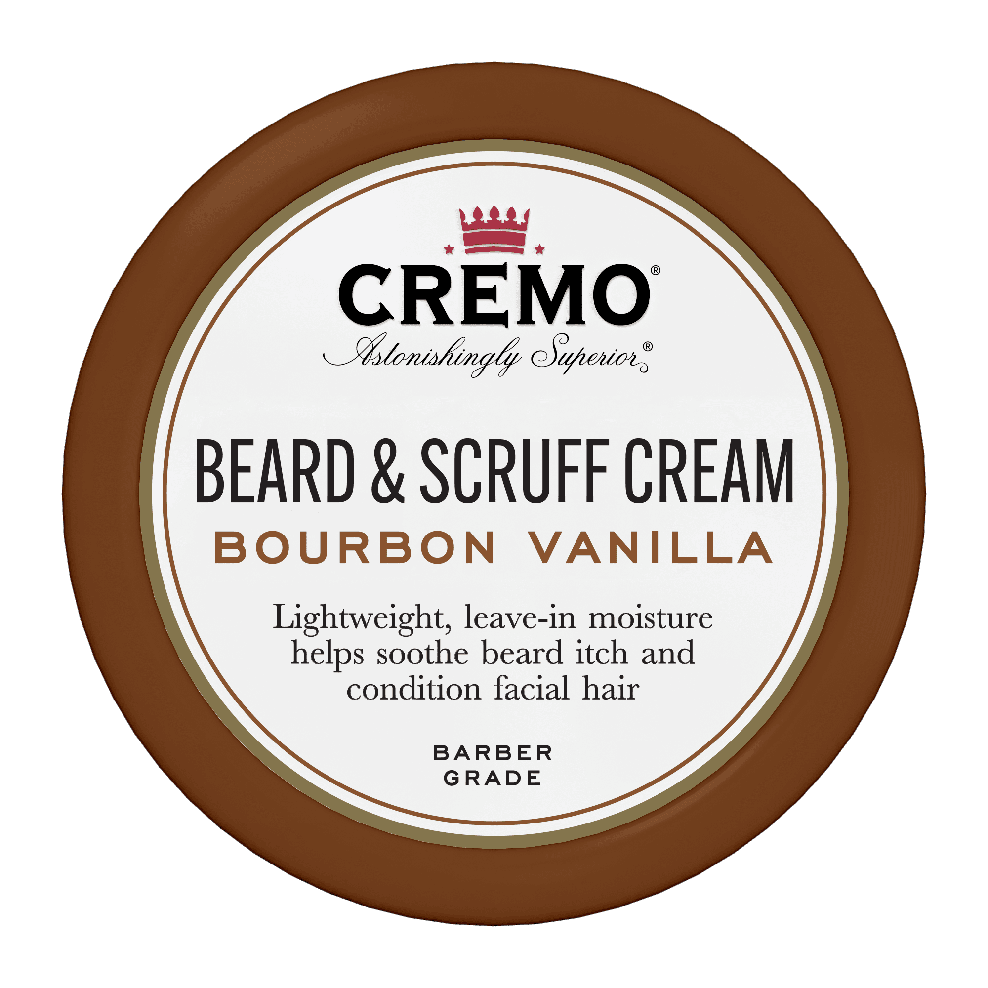 Beard & Scruff Cream Bourbon Vanilla 4oz