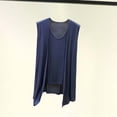 thumbnail image 5 of Favoffer Womens Summer Sleeveless Swim Cover Up Casual Solid Crochet Knit Beach Tunic Lightweight Loose Fit Sheer Beach Cover Up for Pool Beach Vacation, 5 of 5