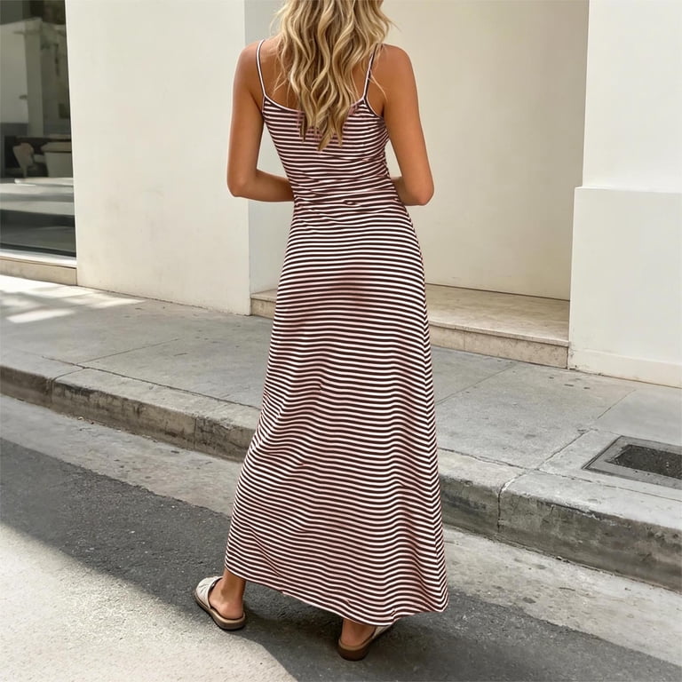 tight long sleeve bodycon dress HGKPFGTF Women's Sexy Maxi Casual Striped Slim Sheath Long Pencil Dresses,Black,S, Small : Clothing, Shoes & Jewelry style:C making it great for Floral Dresses for Toddlers Ellie Wilde Fitted Sheath