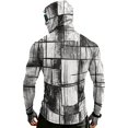 thumbnail image 7 of Men's Upf 50+ Hooded Shirts Long Sleeve Sun Protection Shirts Lightweight Outdoor Fishing Hoodies, 7 of 7