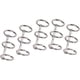 thumbnail image 2 of BRILLAR Anillos de carpeta de hojas sueltas de metal, 10 piezas, álbum de fotos de bricolaje, calendario de escritorio, álbum de recortes, plata, 2 of 5
