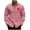 Pink, variant on Valentines Day Shirt for Men Long Sleeve Heart Print Graphic Tops Lightweight Casual Lapel Button Down Shirt Gifts for Men