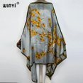 thumbnail image 2 of WINYI-caftán africano para mujer, ropa de playa de gran tamaño, traje de baño bohemio, bata de fiesta, ropa de Navidad, 2 of 4