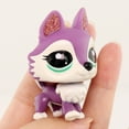 thumbnail image 4 of Mini Pet Toy Husky #2297 Collectible Little Animal Figurine Toys, 4 of 6