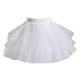 thumbnail image 1 of Crinolina para niña de las flores, enagua de crinolina para niños, enagua sin hueso para boda infantil Blanco L, 1 of 9