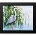 thumbnail image 2 of OToole, Tim 23x20 Black Modern Framed Museum Art Print Titled - Heron in the Marsh I, 2 of 5