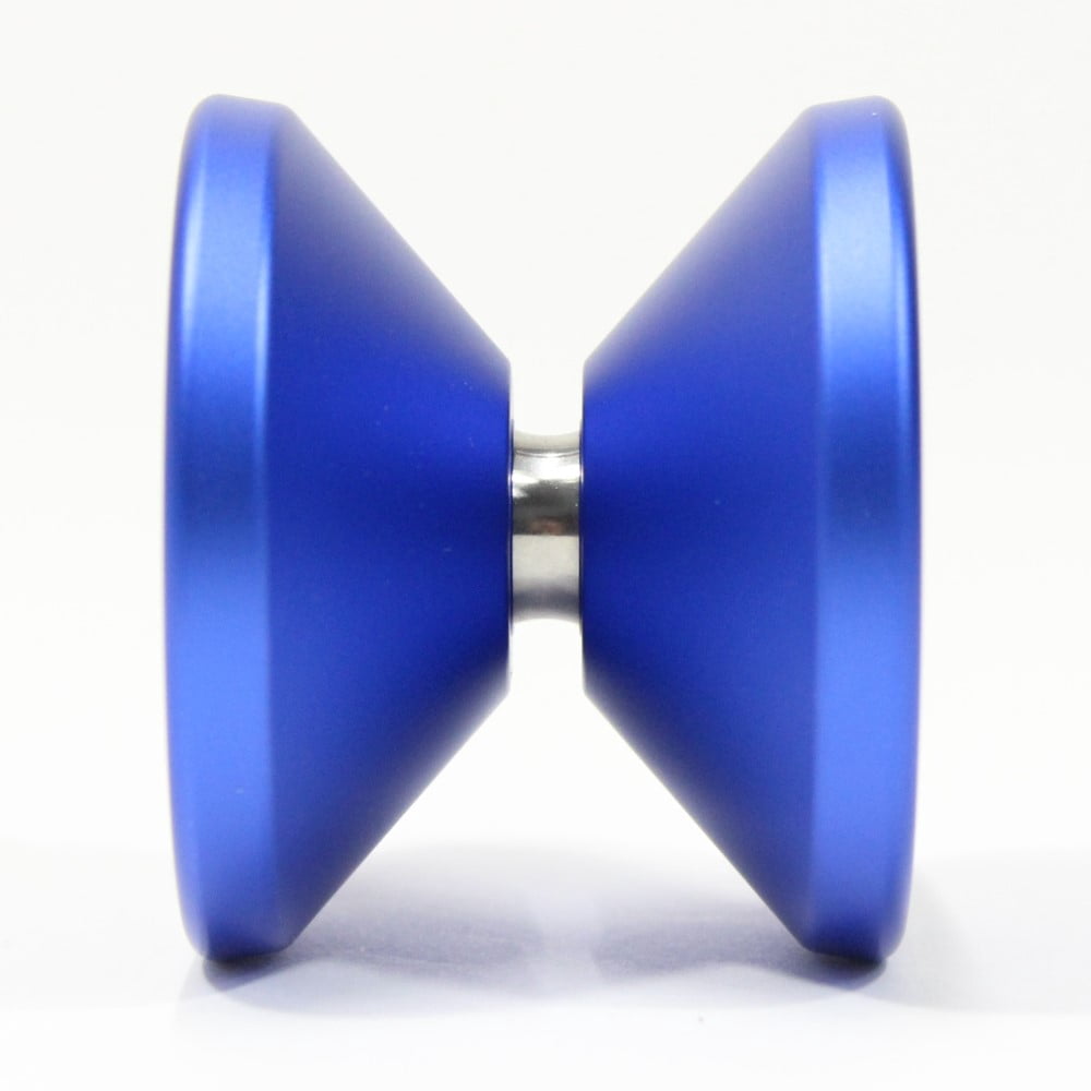 Sengoku Shingen Yo-Yo - Bi-Metal YoYo - 7175 Aluminum with Stainless Steel Rings (Blue)