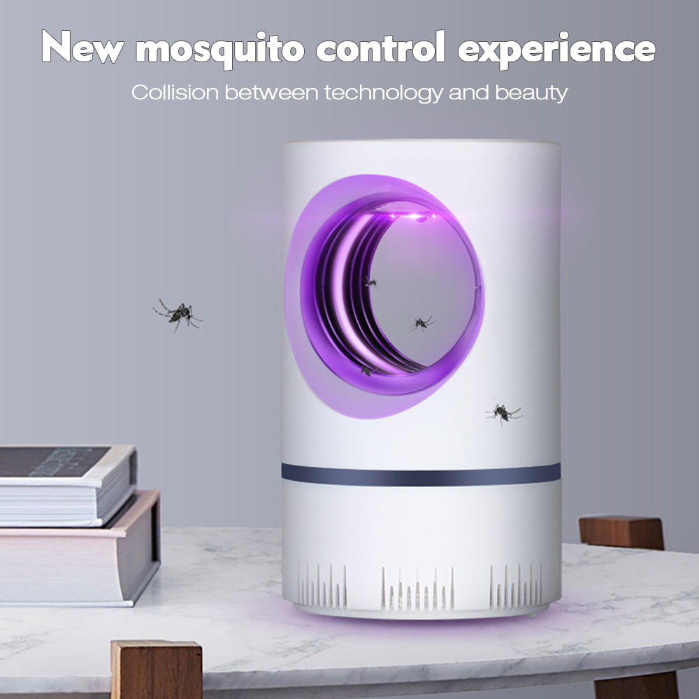 Safe Photocatalytic Mosquito Killer Lamp LED Light Non-Toxic UV Insect Trap USB 