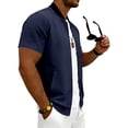 thumbnail image 6 of Dresfit Men's Windbreaker Jackets Big and Tall Short Sleeve Bomber Jacket 2026 Summer Stand Collar Sports Coat Lightweight Slim Fit Outwear with Pockets XL, 6 of 8