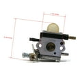 thumbnail image 2 of OEM Carburetor for Little Wonder SV-48, SV-48H, SV-5C/1, SV-5C Cultivator Tiller, 2 of 9