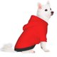 thumbnail image 2 of Fotbe Red Sudadera con Estampado para Perros Pequeños – Suéter con Capucha para Mascotas, Tela Suave de Forro Polar con Bolsillo-X-Small, 2 of 7