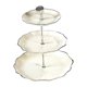 thumbnail image 3 of Soporte para tartas y cestas de frutas, soporte multifuncional para alimentos, ideal para postres, pasteles y fiestas. L 3 niveles blanco, 3 of 9