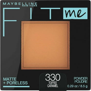 Maybelline Fit Me Matte   Poreless Pressed Powder - 330 Toffee - 0.29oz