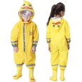 thumbnail image 2 of Combinaison de Pluie pour Enfants Tout-en-un Imperméable avec Capuche, 2 of 5