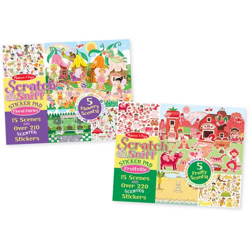 Melissa & Doug ScratchandSniff Sticker Pads Set
