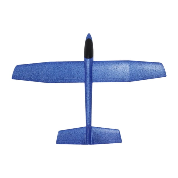 Avión de planeador Juguete Lanzamiento de avión Regalo de cumpleaños Avión Al aire libre Juego de juguetes Tomando Flying Machine para niños para azul