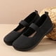 thumbnail image 5 of Zapatos para mujer, planos multicolores con punta redonda, zapatillas suaves, informales, para correr, botas vaqueras, 5 of 6