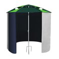 thumbnail image 2 of Paraguas de pesca con hoja lateral con cremallera, refugio solar de doble capa, parasol, toldo para Abanopi Paraguas, 2 of 7