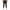 Black, variant on Riforla Men's Gym Pants Workout Running Athletic Joggers Slim Fit Sport Track Pants with Zipper Pockets Men's Pants Navy M