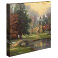 thumbnail image 1 of Thomas Kinkade Lakeside Manor - 14"x14" Gallery Wrapped Canvas, 1 of 2