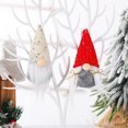 thumbnail image 3 of Visland Doll Hangings Gnome Pattern Wear-Resistant Fabric Christmas Tree Hanging Tag Holiday Gift, 3 of 8
