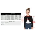thumbnail image 4 of Uniexcosm Little Girls Sweaters Shrug Cardigan Knit Long Sleeve Wedding Cardigans, 4 of 7