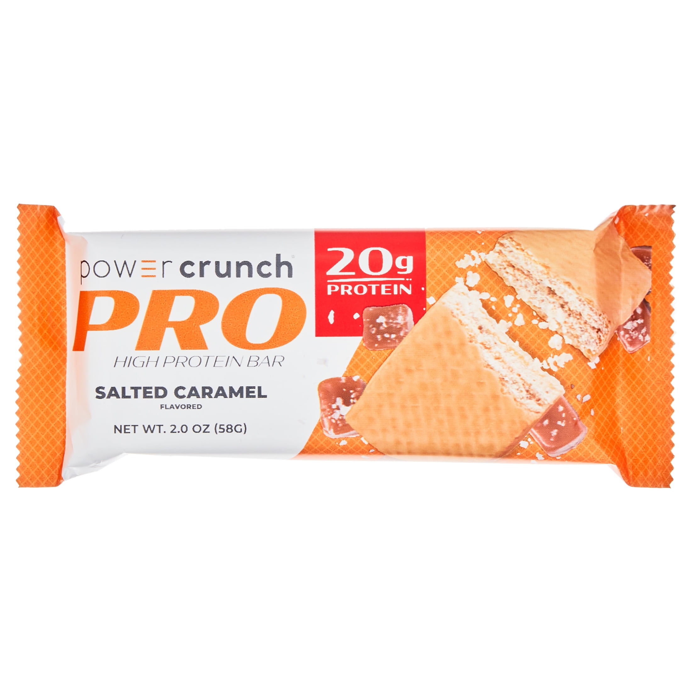 Power Crunch PRO Protein Energy Bar Salted Caramel, 8.2 oz, 4 count