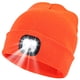 thumbnail image 5 of Gorro unisex con 4 luces LED y 4 modos de luz, regalo para hombres, papás y padres, recargable por USB., 5 of 8