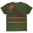 thumbnail image 2 of Halloween Warrior Elf Costume Youth T Shirt Military Green YXL, 2 of 2