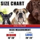 thumbnail image 4 of Collar de perro resistente de 2 pulgadas de ancho collar de perro reflectante herrajes ajustables de acero inoxidable MFZFUKR CPB-US-YY492-4, 4 of 5