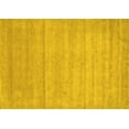 thumbnail image 1 of Ahgly Company Machine Washable Indoor Rectangle Abstract Yellow Contemporary Area Rugs, 4' x 6', 1 of 4