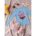 thumbnail image 3 of Monster Ball Long Sleeve Toddler -Image by Shutterstock,  5 Toddler, 3 of 4