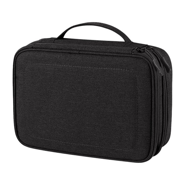 Bolsas de Almacenamiento Grandes Bolsa de Almacenamiento de Accesorios Digitales Multifuncionales con Gran Capacidad Y Almacenamiento de Doble Capa, Fácil de Llevar, Bolsa de Almacenamiento Impermeabl