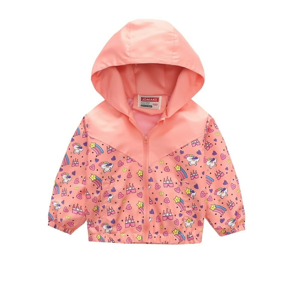 Durtebeua Kids Tie-Dye Zip Keep Winter Warm Windbreaker Coat Toddler Jacket Warm 5-6 Years