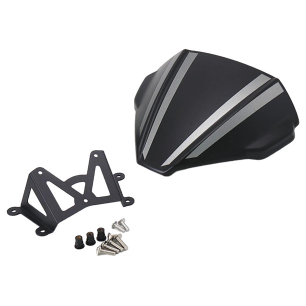 Parabrisas delantero de motocicleta, Deflector de viento ABS duradero Exterior para Sharpla Parabrisas de motocicleta