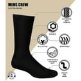 thumbnail image 4 of SOCKS’NBULK 240 Pair Bulk Wholesale Crew Socks, Men Women Children, Cotton Basic Wear, 4 of 6