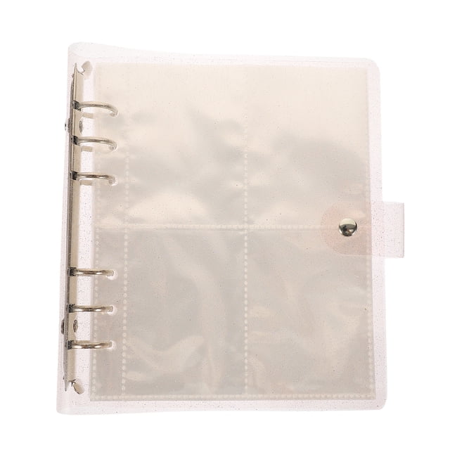 Miangastore Album Photo Feuilles Roses pour Porte-Cartes de Visite Mariages 1 Ensemble