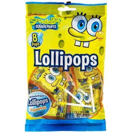 Frankford Spongebob 8-ct Lollipops