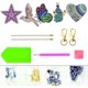 thumbnail image 5 of Juego de llaveros de pintura de diamantes de 2 piezas, kits de pintura artesanal de arte de diamantes de bricolaje para niños y adultos principiantes, llavero con colgante de diamantes, regalo pa, 5 of 5