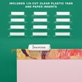 thumbnail image 7 of Global Printed Products 12 Hanging File Folders and 24 File Folders, Letter Sized - Abstract Floral, 7 of 7