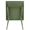 thumbnail image 2 of Lafuma Balcony II Colorblock Steel Square Folding Outdoor Patio Table, Moss, 2 of 9