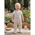 thumbnail image 5 of RUINIXCW Baby Half Birthday Jumpsuit Embroidered Square Neck Sleeveless Romper, 5 of 8