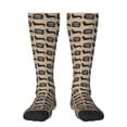 thumbnail image 1 of Fotbe Dachshund Dog Woof Calcetas Divertidas Estampadas para Hombre y Mujer, Calcetas de Algodón hasta la Rodilla para Caminar, Correr, Enfermería y Embarazo, 1 of 6