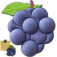 thumbnail image 7 of 3D Blueberry Fridge Magnets 5-Pack, Realistic Fruit Magnetic Decor for Refrigerator & Whiteboard, 7 of 7