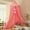 Coral Pink, variant on Princess Decor Canopy for Kids Bed, Soft and Durable Bed Canopy for Girls Room Tent Canopy Dreamy Mosquito Net Bedding, Children Reading Nook Canopies Indoor (Grey)
