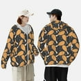 thumbnail image 4 of Gaeub Chicken Legs Men's and Women's UPF 50+ Long-Sleeved Sun Protection Clothing, Fishing Shirt Long Sleeve Zip-Medium, 4 of 7