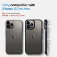 thumbnail image 2 of Funda para Celular Spigen Ultra Hybrid Negro Mate iPhone 13 Pro Max, 2 of 9