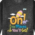 thumbnail image 3 of Dr. Seuss - Oh! The Places You'll Go - Men's Crew Neck Fleece Pullover, 3 of 6