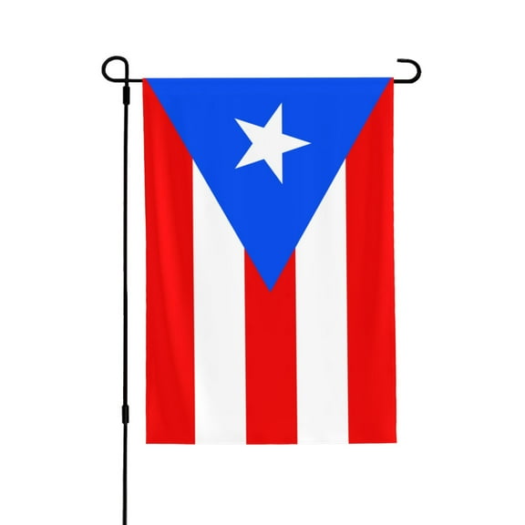 Pr Puerto Rico-Flag House Flag 28 X 40 Inch Garden Flag Decorative House Yard Double Sided Flag For Decoration