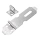 thumbnail image 1 of 20pcs Stainless Steel Padlock Hasp Latch Padlock Clasp for Door Window Cabints, 1 of 4
